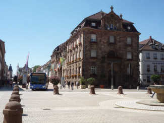 Die Fußgängerzone mit zahlreichen Restaurants