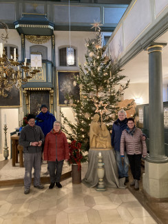 Der Christbaum in der Johanneskirche