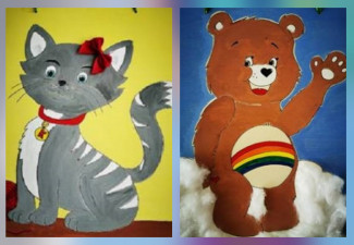 Katze und Bär